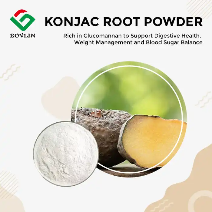 Glucomannan Konjac Root Powder